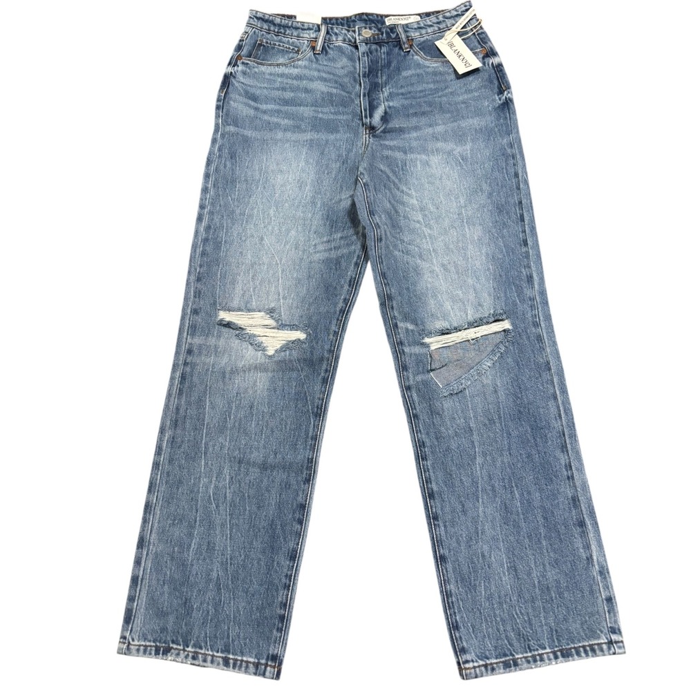 [BLANKNYC] The‎ Howard Jeans Size 30 Mid-Rise Loose Fit Distressed Ripped Denim